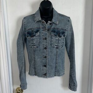 Kut from the Kloth Blue Jean Jacket XS